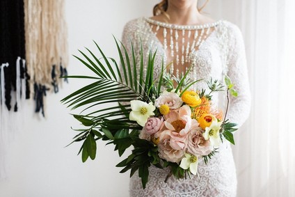 tropical bridal bouquet