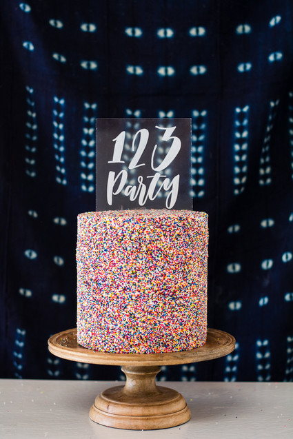 Shibori birthday party ideas