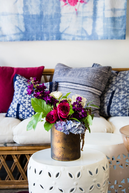 Shibori birthday party ideas