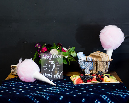 Shibori birthday party ideas