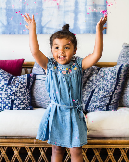 Shibori birthday party ideas