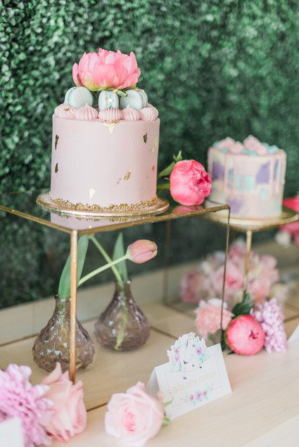 Magical pink 1st birthday party Inspiration