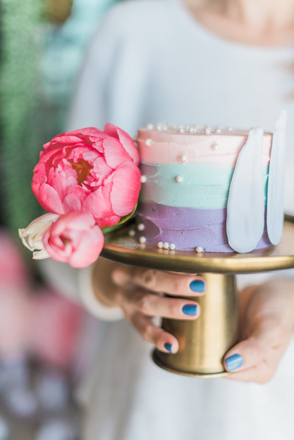 Magical pink 1st birthday party Inspiration