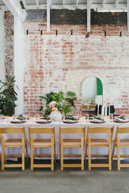 Sarah Sherman Samuel's wallpaper launch lunch