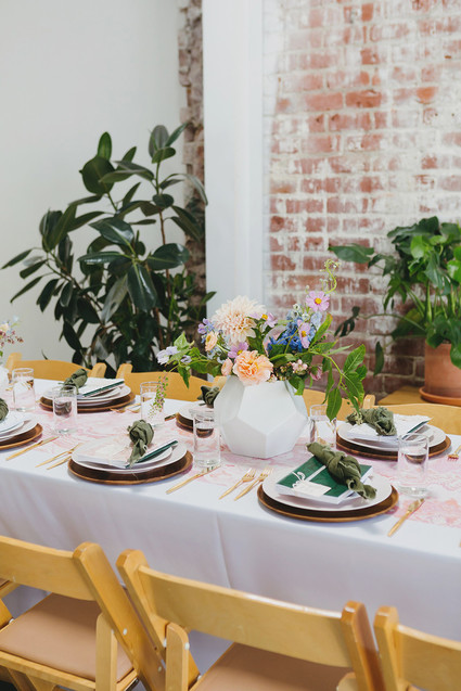 Sarah Sherman Samuel's wallpaper launch lunch