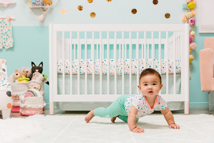 Bright girl's nursery ideas from the Oh Joy for Target fall 2017 line