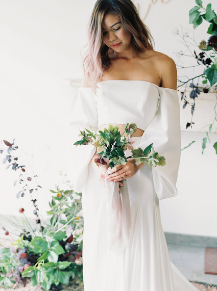 minimal bridal style
