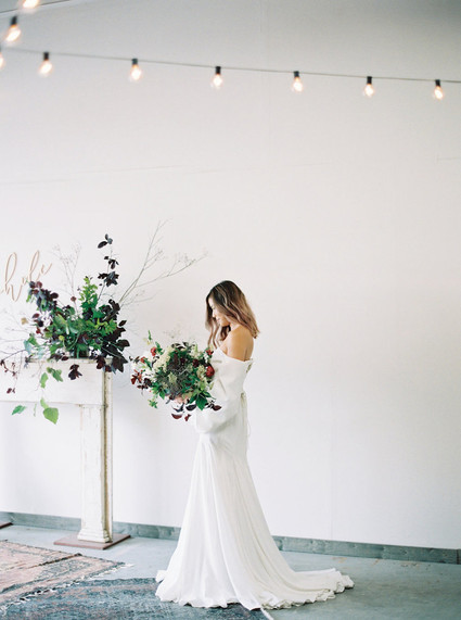minimal bridal style