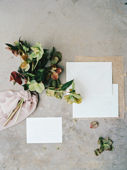 minimal wedding invitations