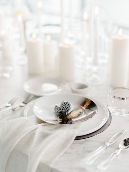 All white bohemian wedding ideas