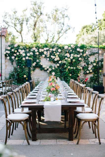 Holman Ranch wedding reception ideas
