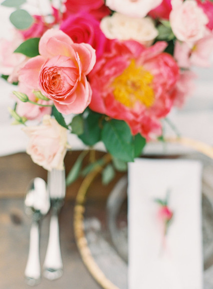 Romantic multicultural San Francisco garden wedding