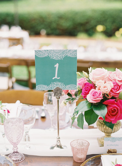 Romantic multicultural San Francisco garden wedding