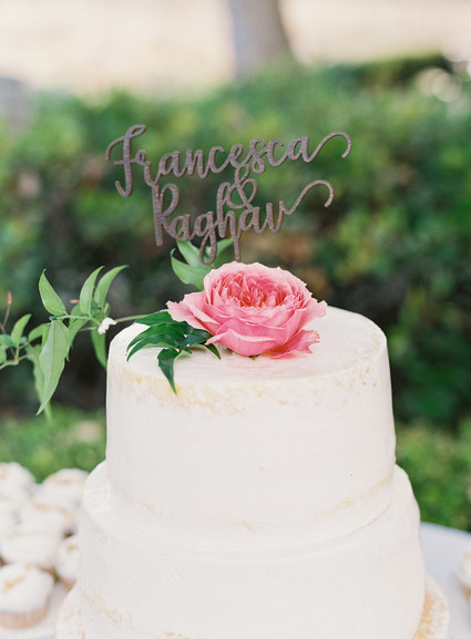 Romantic multicultural San Francisco garden wedding