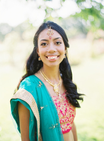 Romantic multicultural San Francisco garden wedding