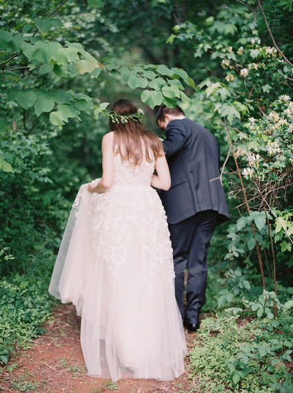Rustic, organic farmhouse wedding in North Carolina