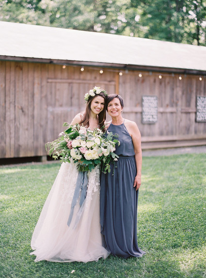 Rustic, organic farmhouse wedding in North Carolina