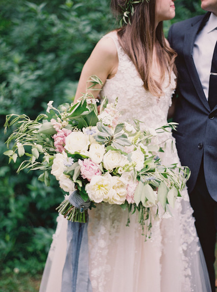 Rustic, organic farmhouse wedding in North Carolina