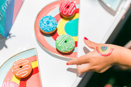 Rainbow birthday party