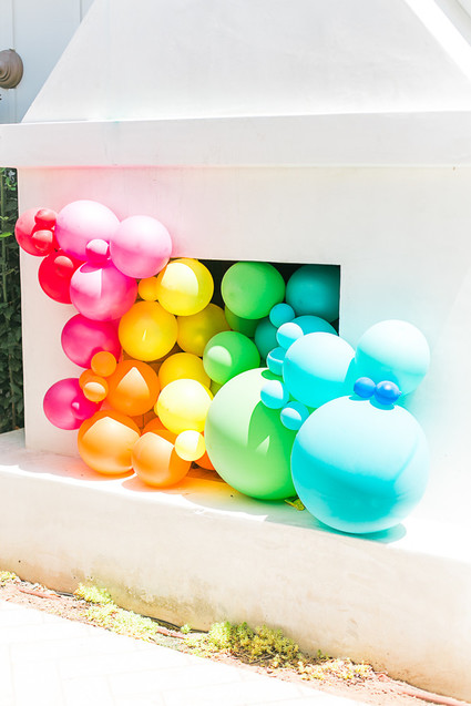 Rainbow birthday party