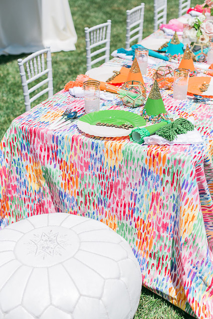 Rainbow birthday party