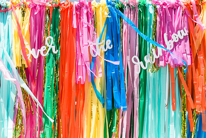 Rainbow birthday party Inspiration