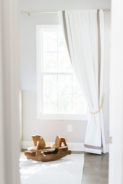 Neutral nautical boy's nursery