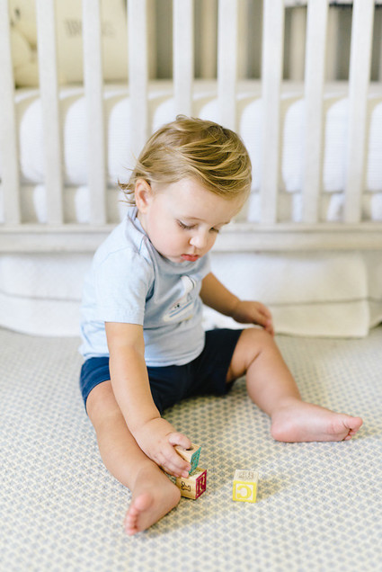 Neutral nautical boy's nursery