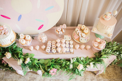 Hello Kitty donut party Inspiration