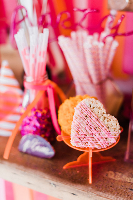 Bougainvillea and Marigold Love themed birthday party