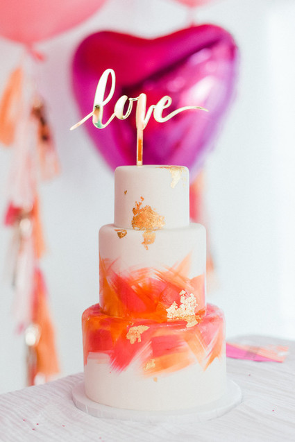 Bougainvillea and Marigold Love themed birthday party