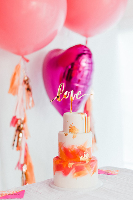 Bougainvillea and Marigold Love themed birthday party