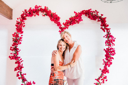 Bougainvillea and Marigold Love themed birthday party