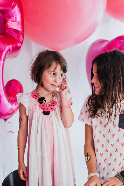 Bougainvillea and Marigold Love themed birthday party