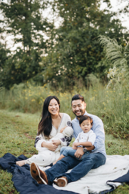 McDaniel Farm Park family newborn photos