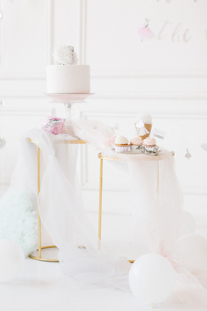 Ethereal feminine girl's birthday party ideas