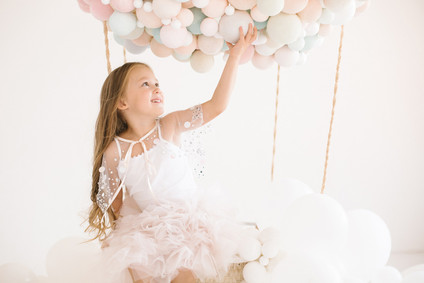 Ethereal feminine girl's birthday party ideas
