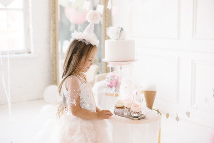 Ethereal feminine girl's birthday party ideas