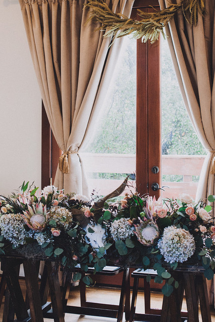 Moody rainy Topanga Canyon wedding at the 1909