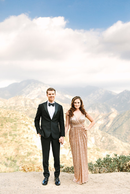 Angeles national forest engagement shoot