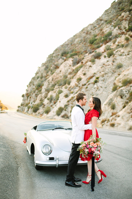 Ventage car engagement shoot Inspiration