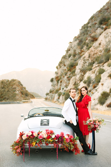 Angeles national forest engagement shoot