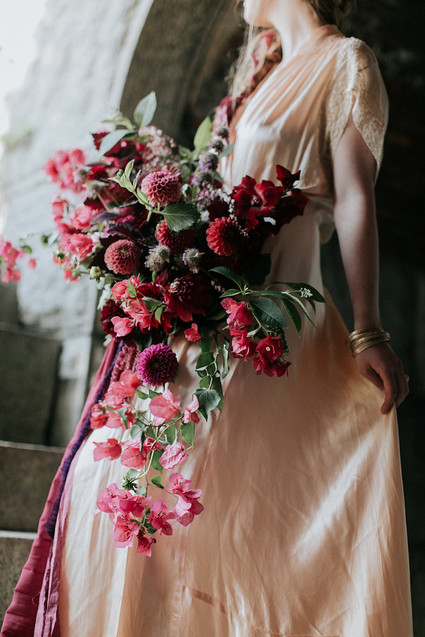 Dramatic fall floral ideas