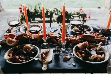 Dramatic fall floral ideas