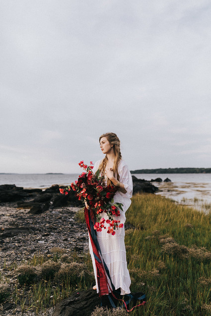 Dramatic fall floral ideas