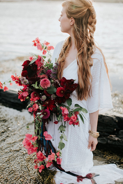 Dramatic fall floral ideas