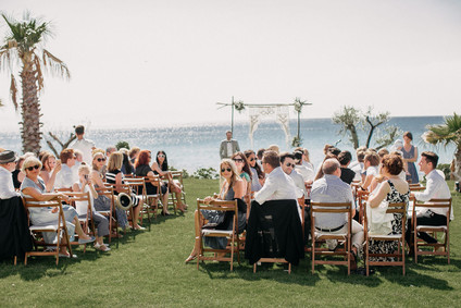 Boho beach wedding Greece