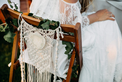 Boho beach wedding Greece