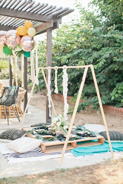 Jungle themed first birthday party ideas