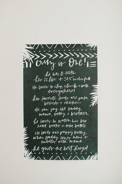 Jungle themed first birthday party ideas